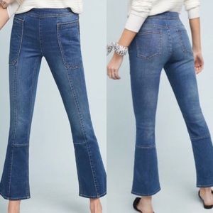 {ANTHRO} PILCRO HI RISE UTILITY CROP BOOTCUT!